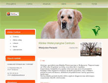 Tablet Screenshot of klinikacentrum.pl